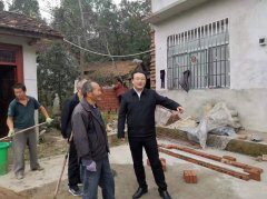 建筑工程省住建厅督导调研汉中市农村危房改造