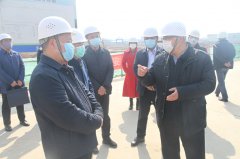 韩一兵在渭南调研建设企业复工复产 